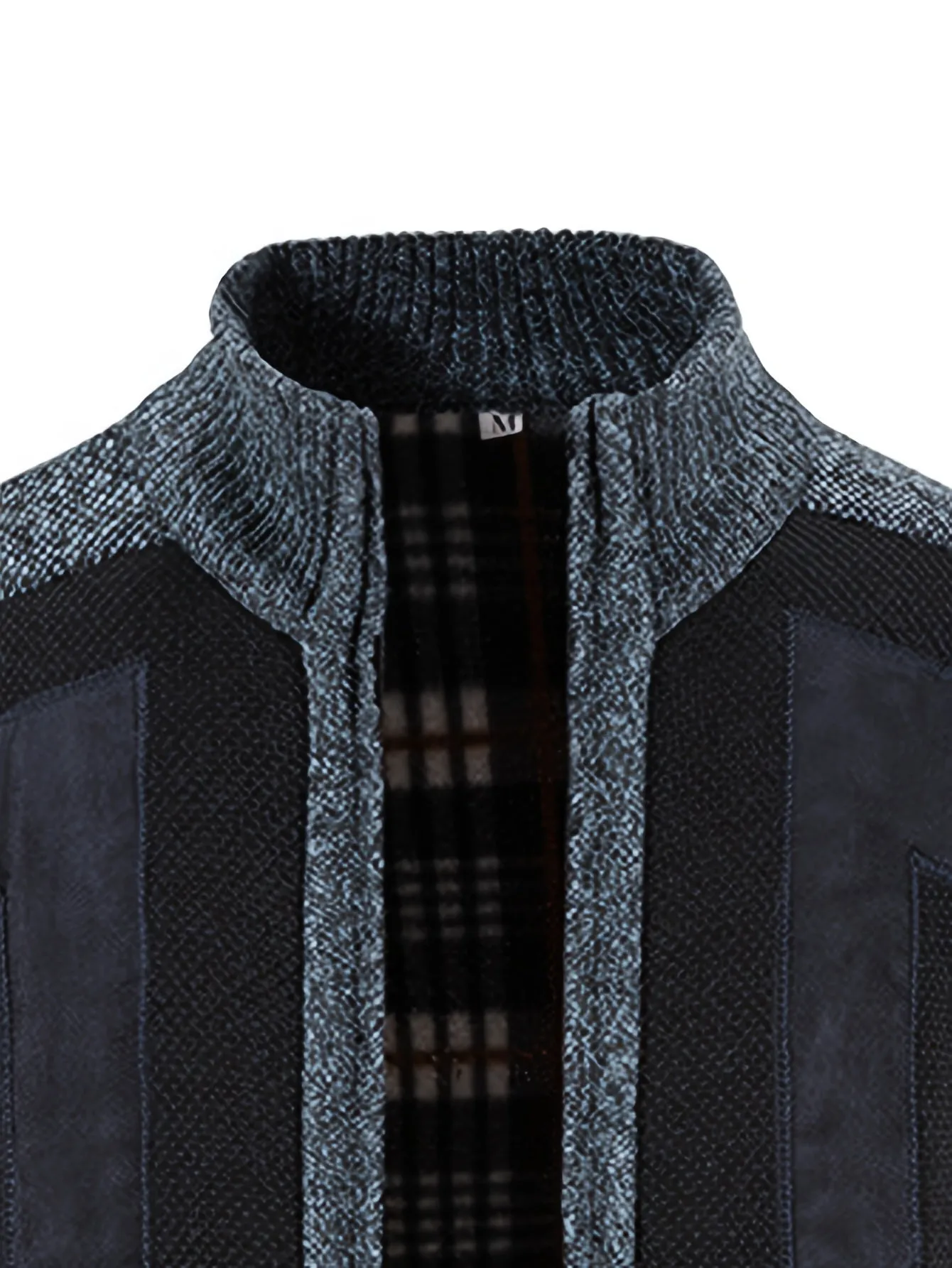 Men's Elegant  Cardigan Jacket | Stand Collar Sweater Coat