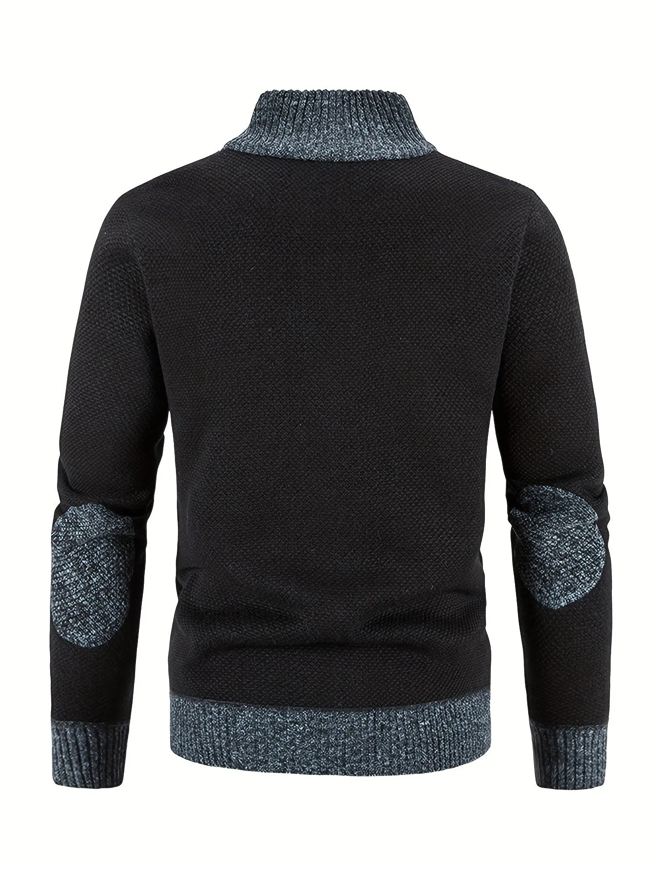 Men's Elegant  Cardigan Jacket | Stand Collar Sweater Coat