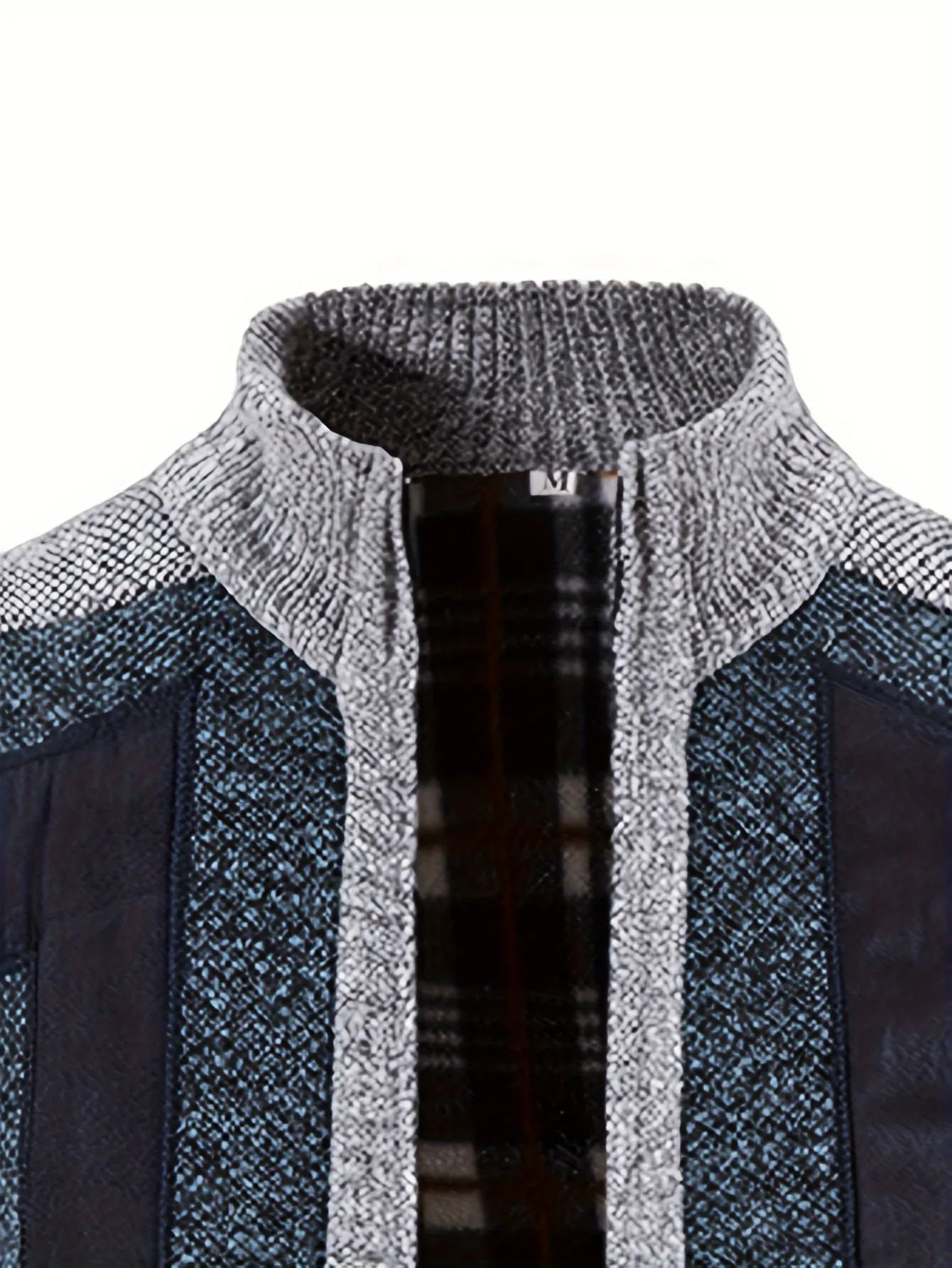 Men's Elegant  Cardigan Jacket | Stand Collar Sweater Coat