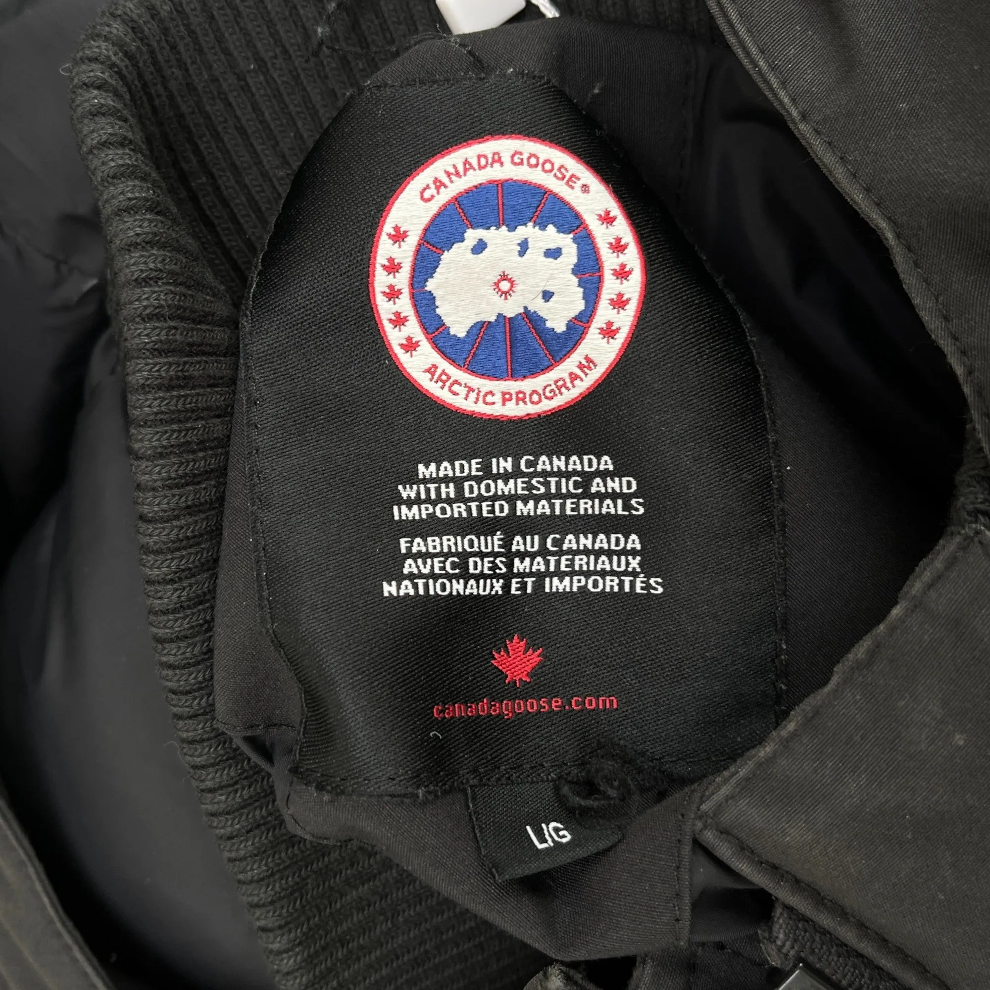 Men's Maitland Down Jacket Black Size L