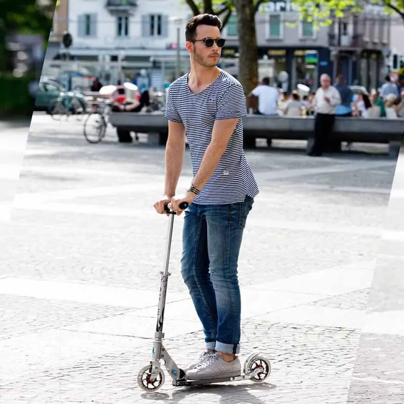Micro Speed  Foldable Medium-Sized Kick Scooter