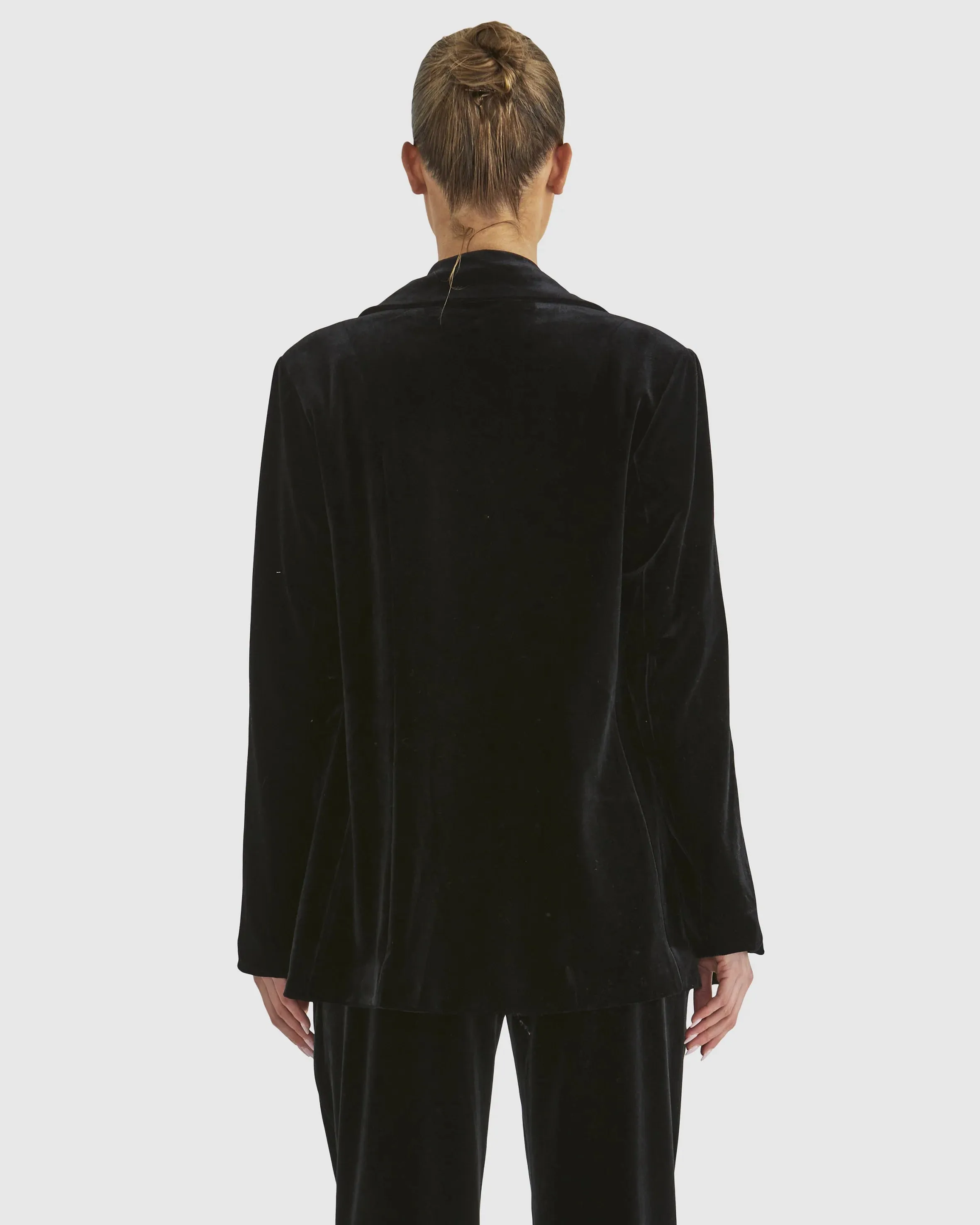 Mustang Sally Velvet Jacket Black