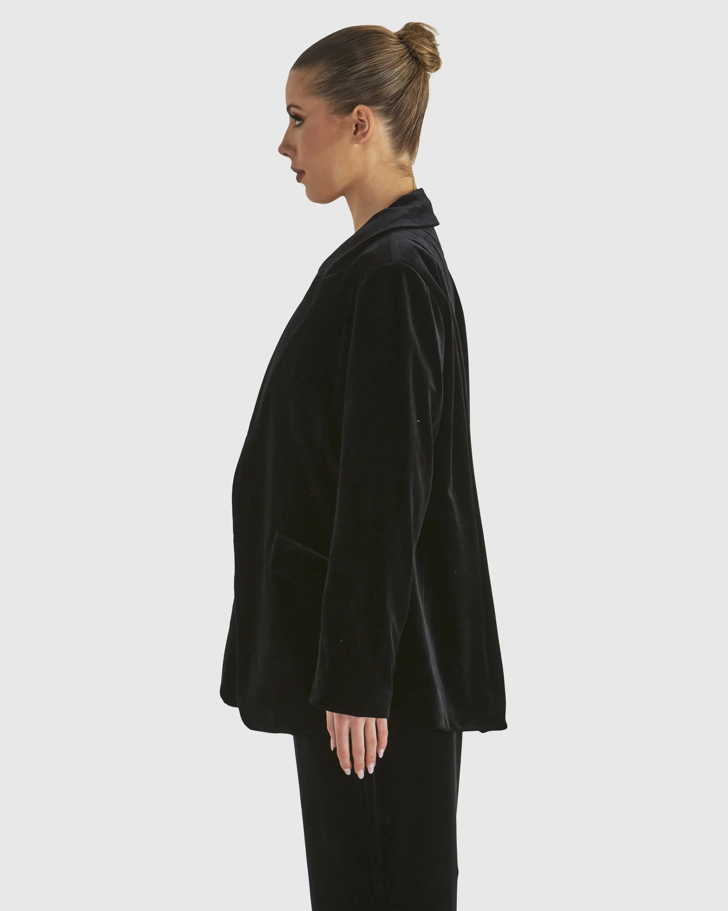 Mustang Sally Velvet Jacket Black
