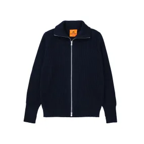 Navy Full-Zip Navy Blue