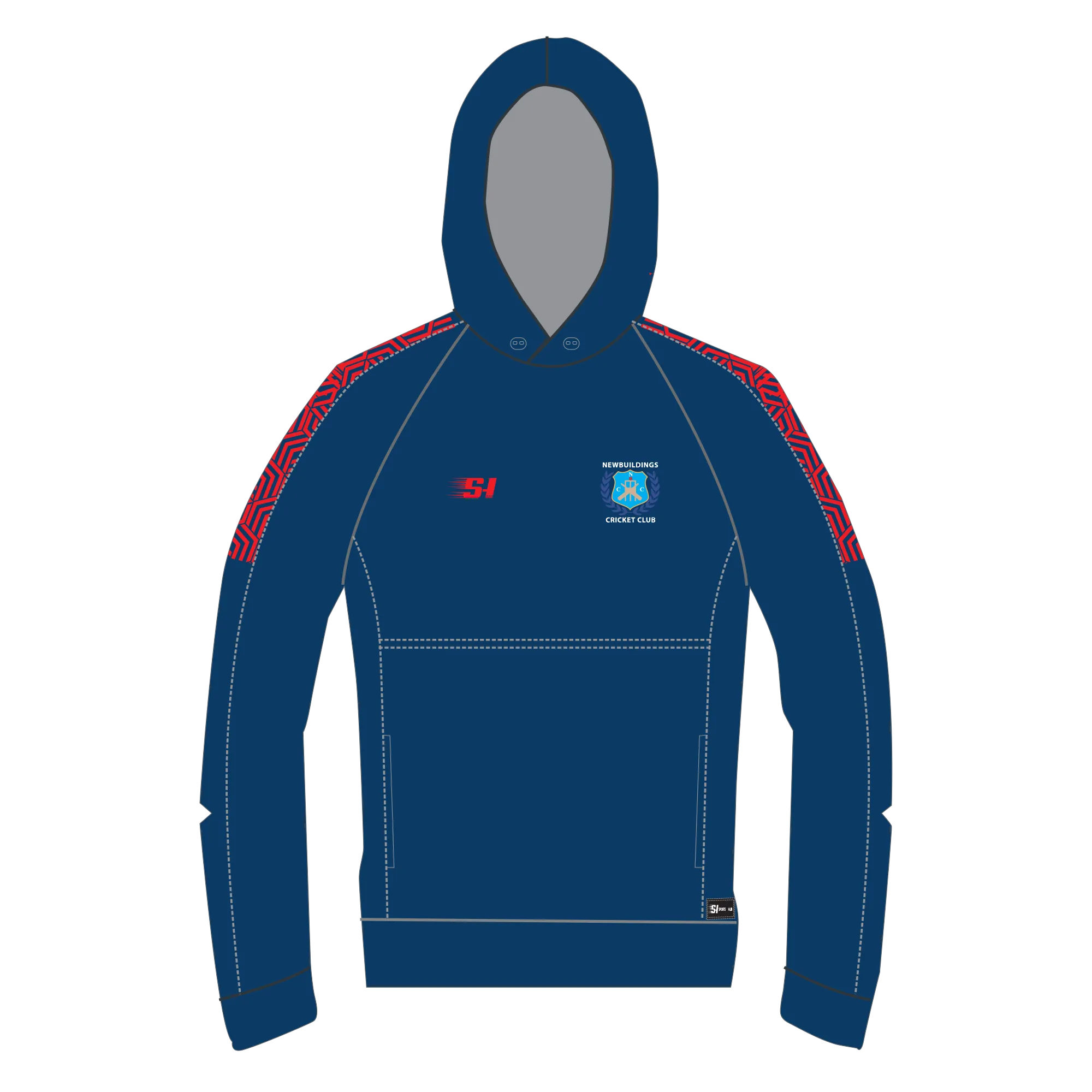 Newbuildings Cricket Club Men's Hoodie