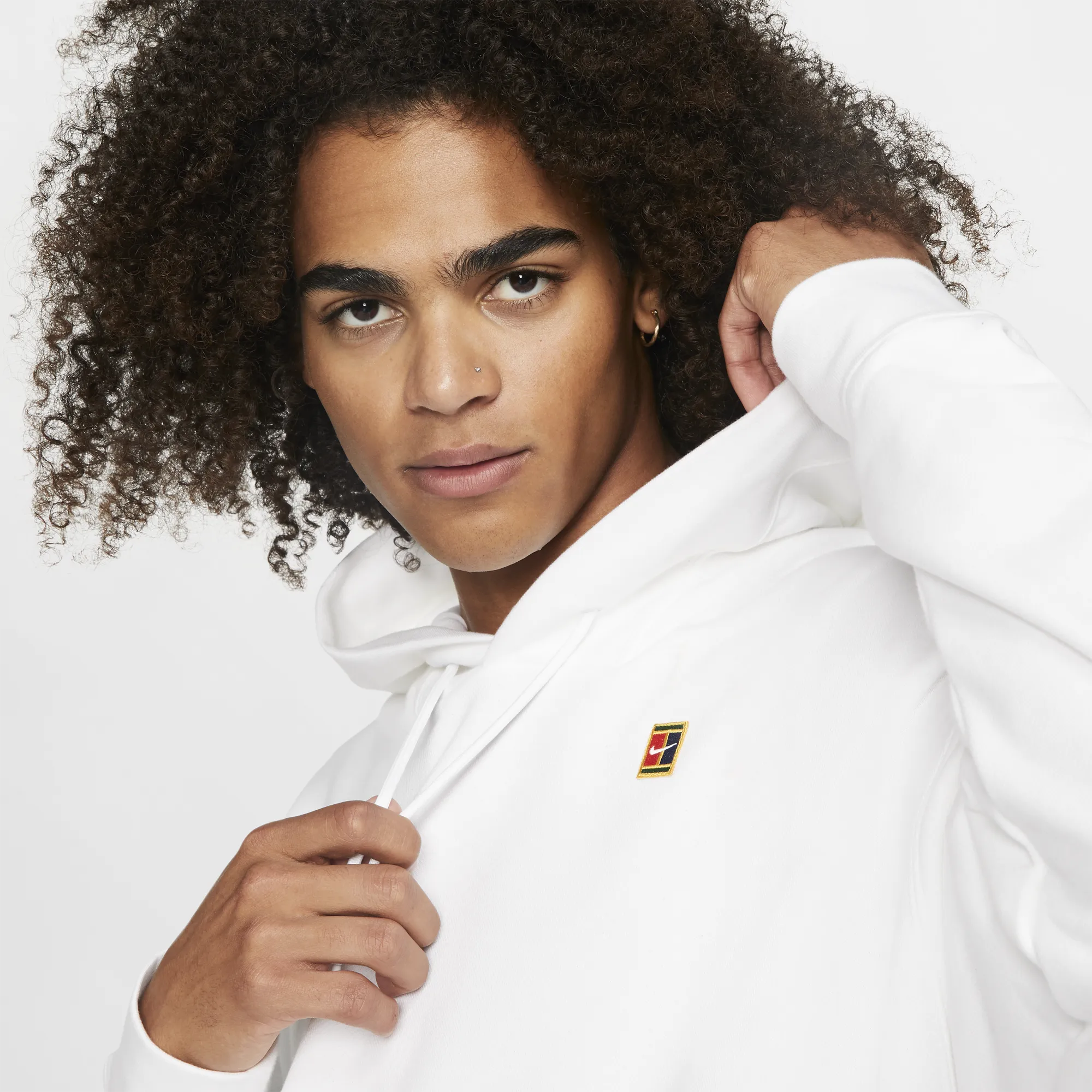 Nike Mens NikeCourt Fleece Tennis Hoodie