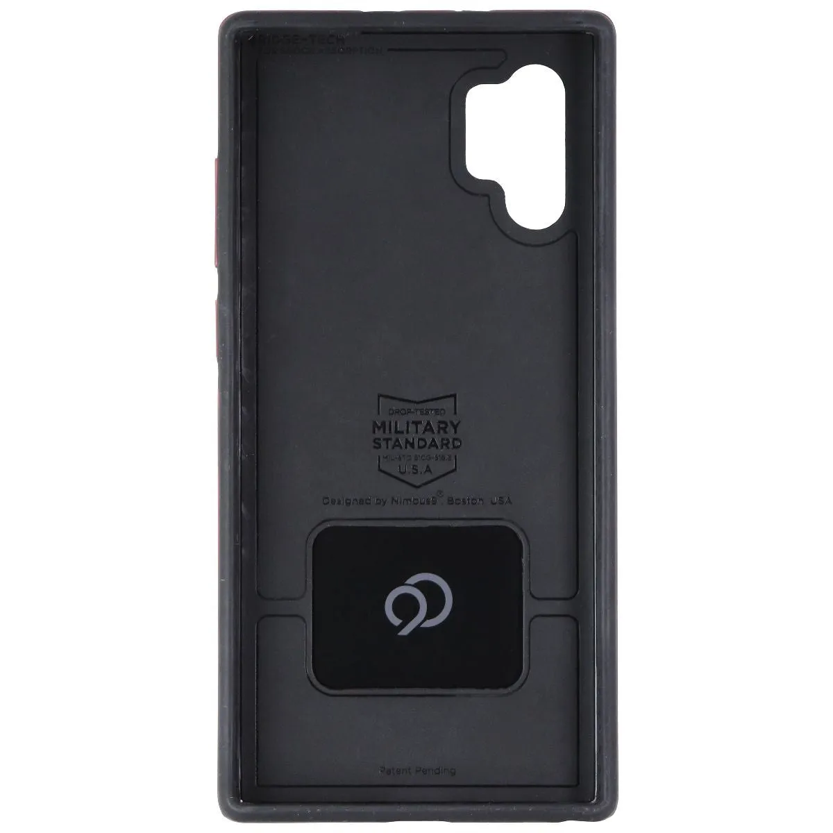 Nimbus9 Cirrus 2 Series Case for Galaxy Note10  (Plus) - Crimson Red/Red Buttons