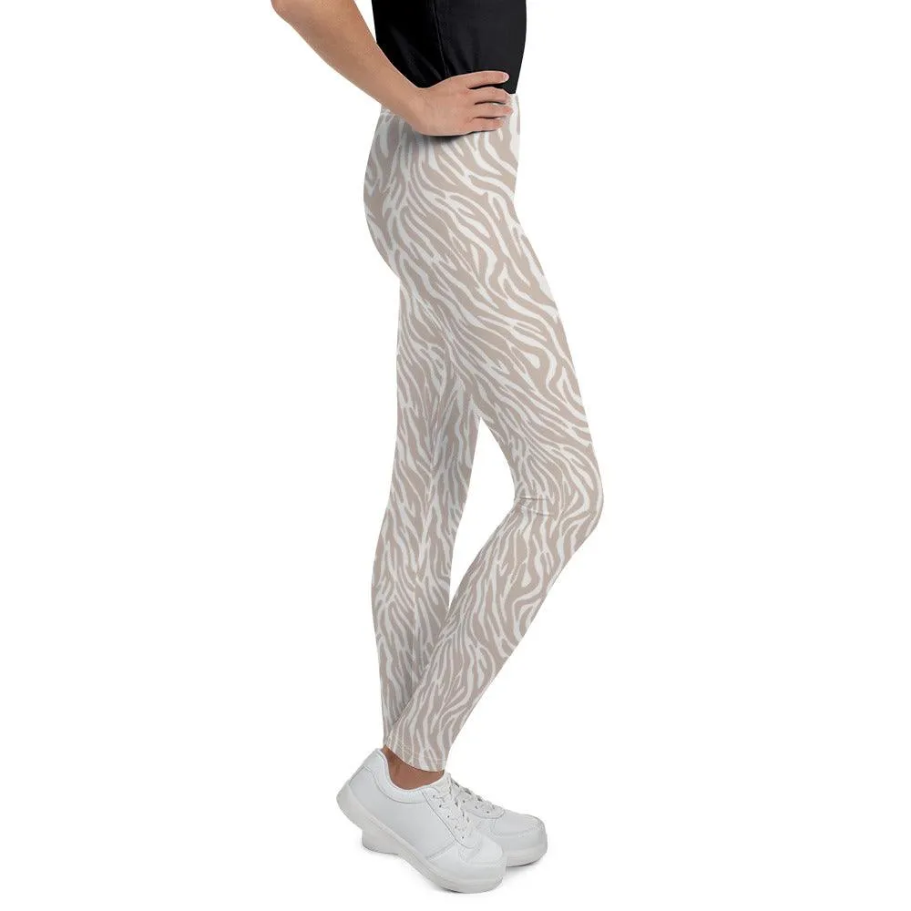 Off-White Animal Print Youth Leggings