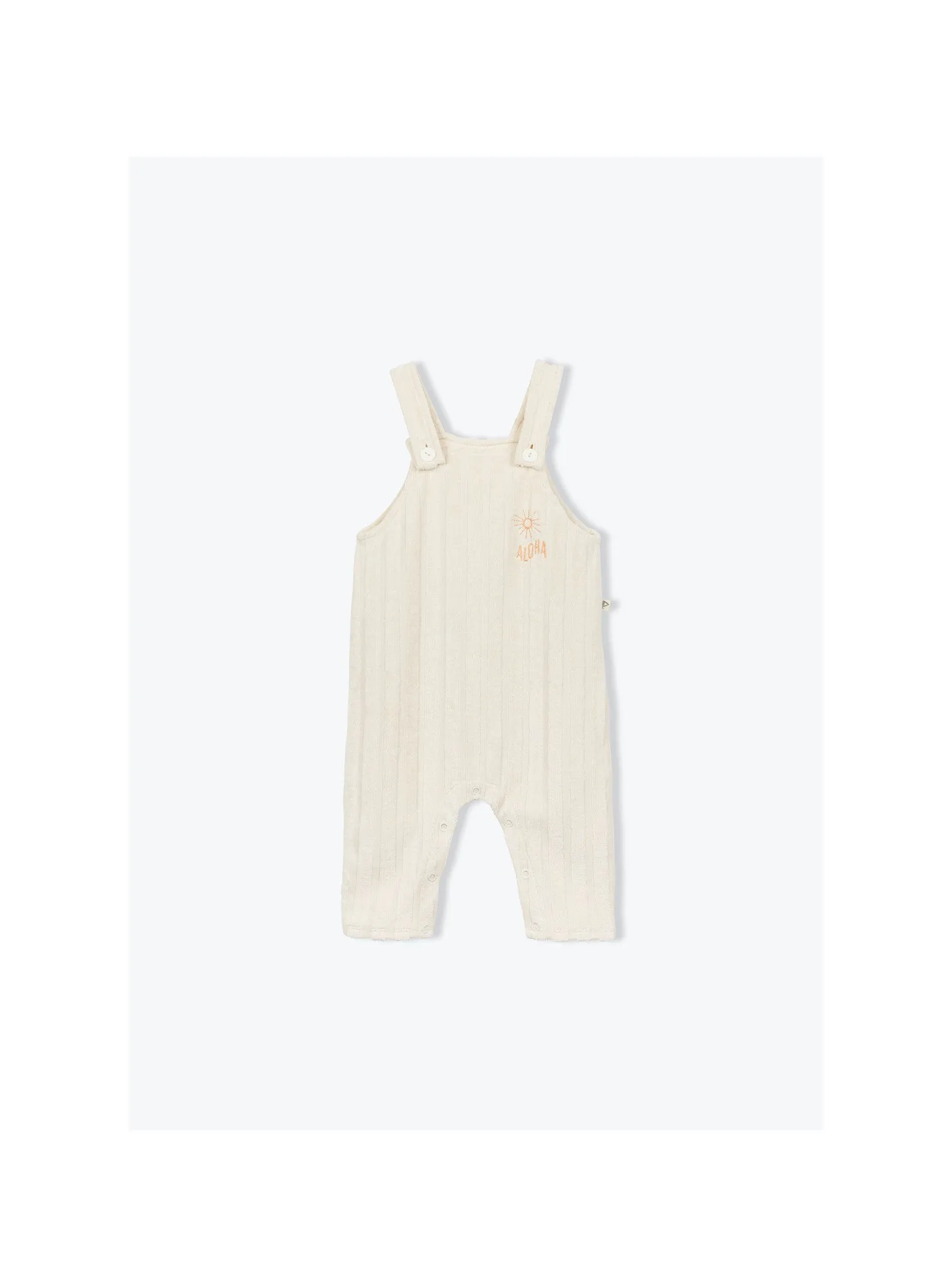 Overall Baby Boy Doan Off-White - بذلة