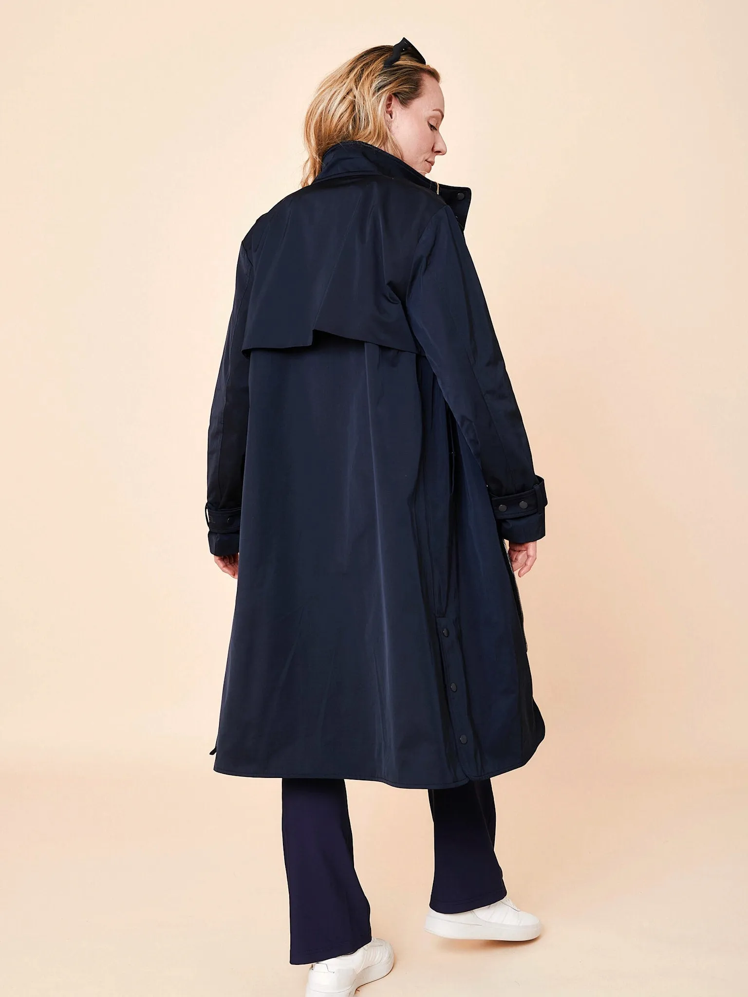 Palermo sportivo trench coat - Ocean