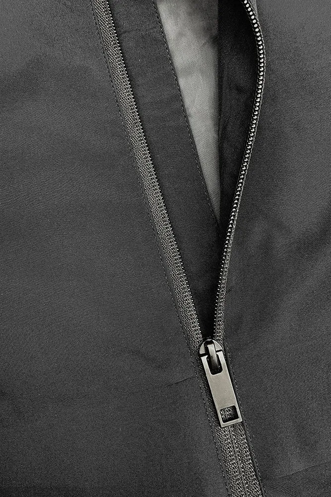 Plain Open Zipper Pockets Winter Outfits Hooded Outdoor Jackets