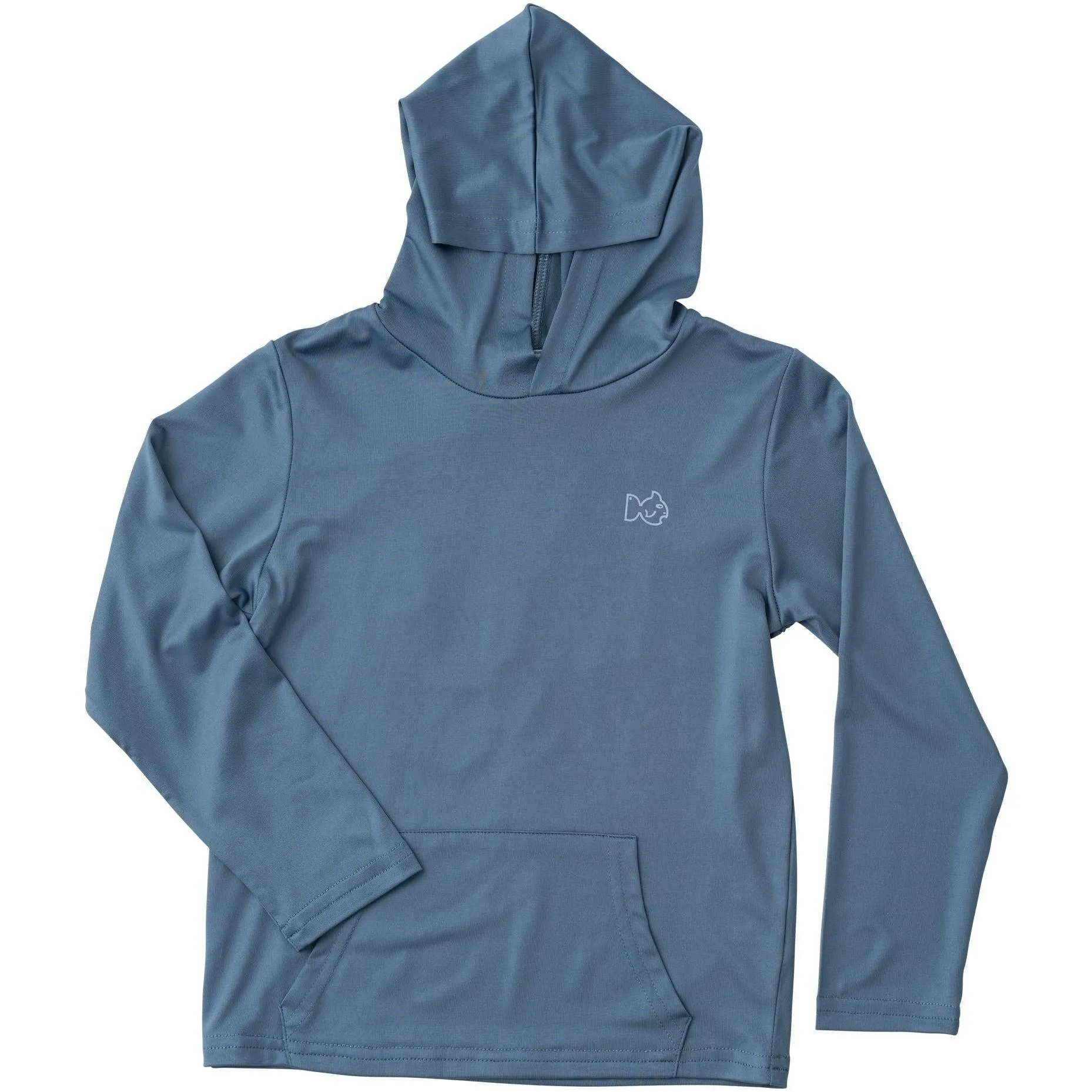 Pro Performance Hoodie T-shirt- Bluefin