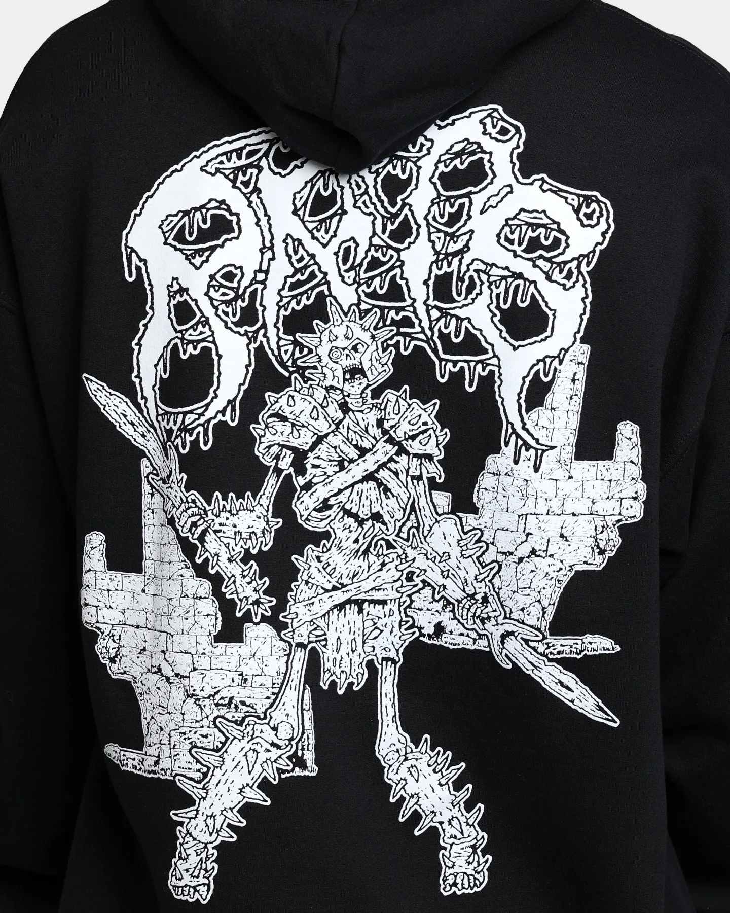 Rats Get Fat Rats Warrior Hoodie Black