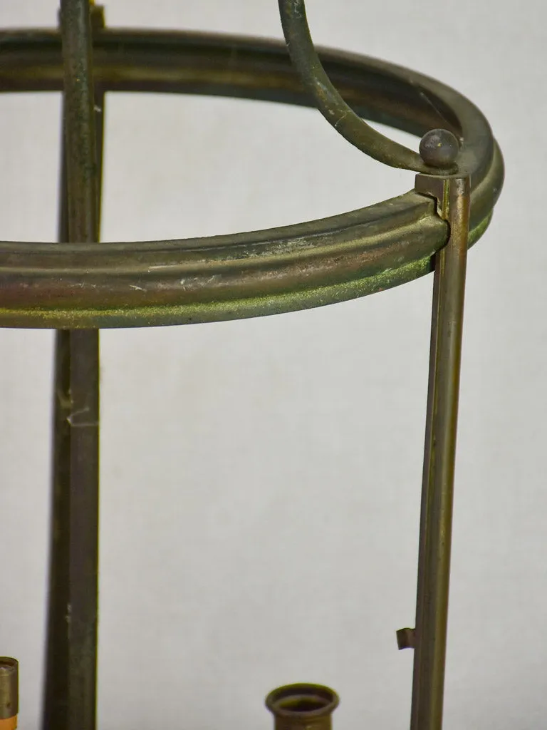 Rustic 19th Century French lantern - iron 23¾"