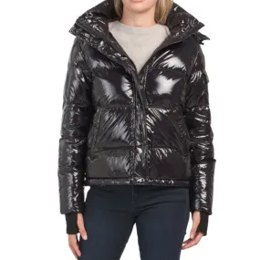 S13 Lacquer Down Puffer Hooded Coat