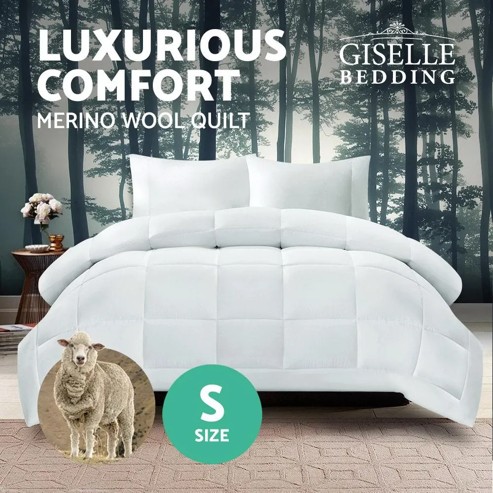 Single Size Merino Wool Duvet Quilt
