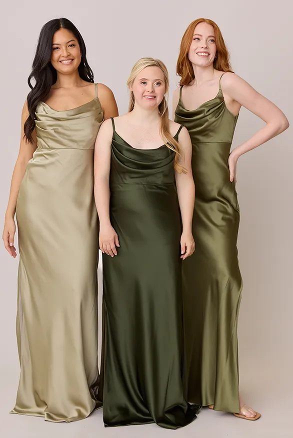 Skye Satin Dress | Made To Order