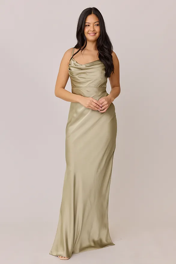 Skye Satin Dress | Made To Order