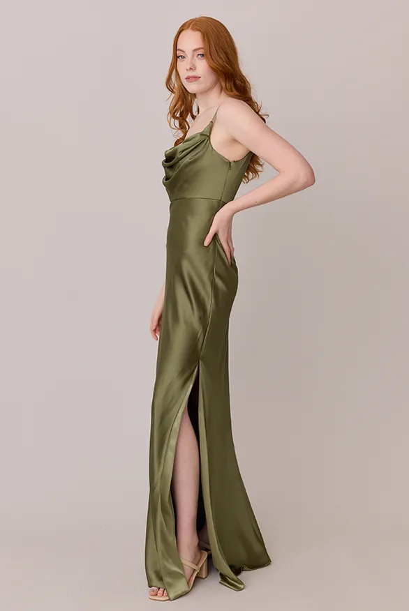 Skye Satin Dress | Made To Order