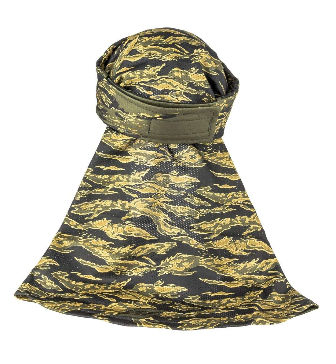 Social Paintball Grit Deluxe Headwrap - Tigerstripe Olive