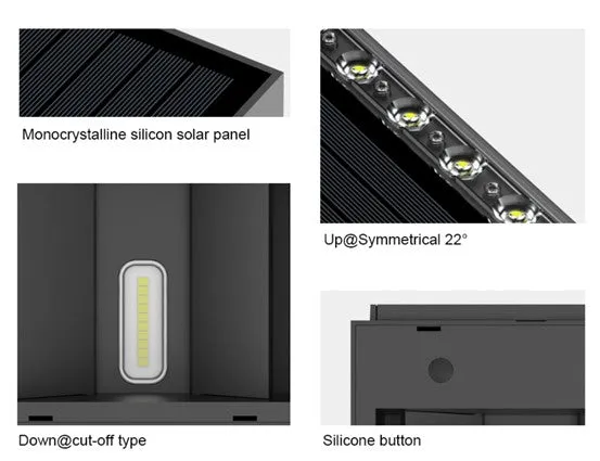 Solar UP & Down light #6983