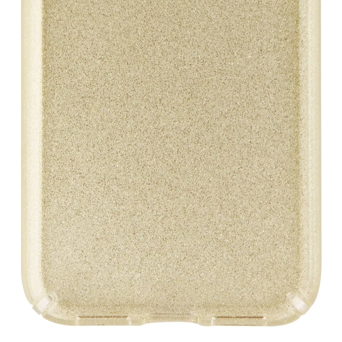 Speck Presidio Clear   Glitter Case for Apple iPhone XS & X - Clear/Gold Glitter