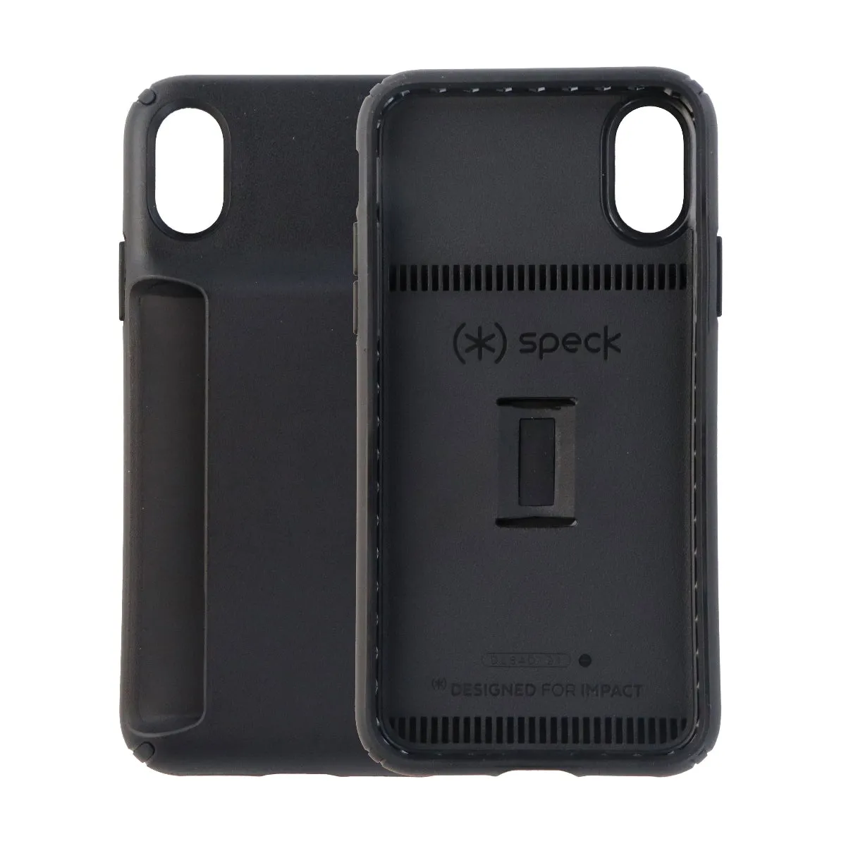 Speck Presidio Wallet Series Hybrid Card Case for Apple iPhone XS / X - Black