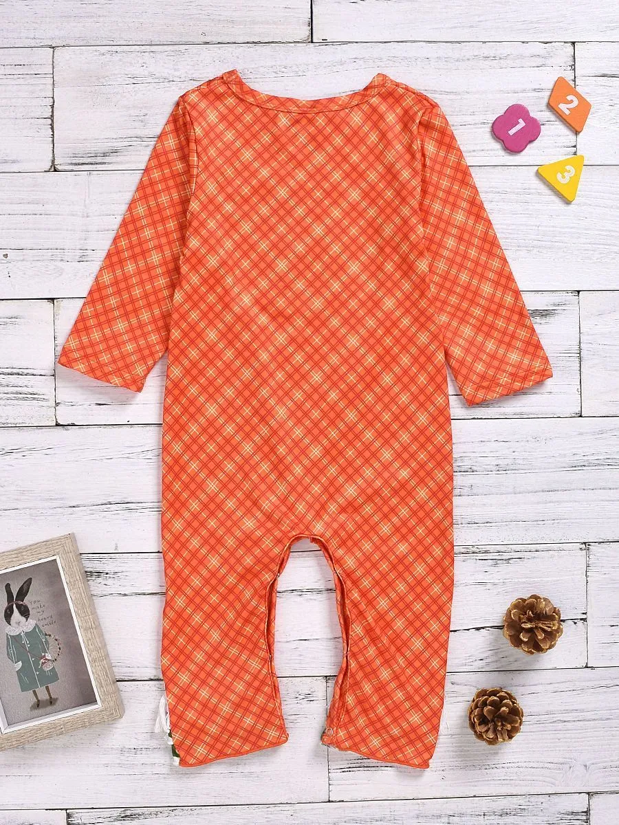 Stylish Baby Tassel Trim Overall