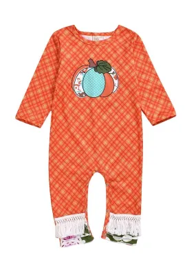 Stylish Baby Tassel Trim Overall