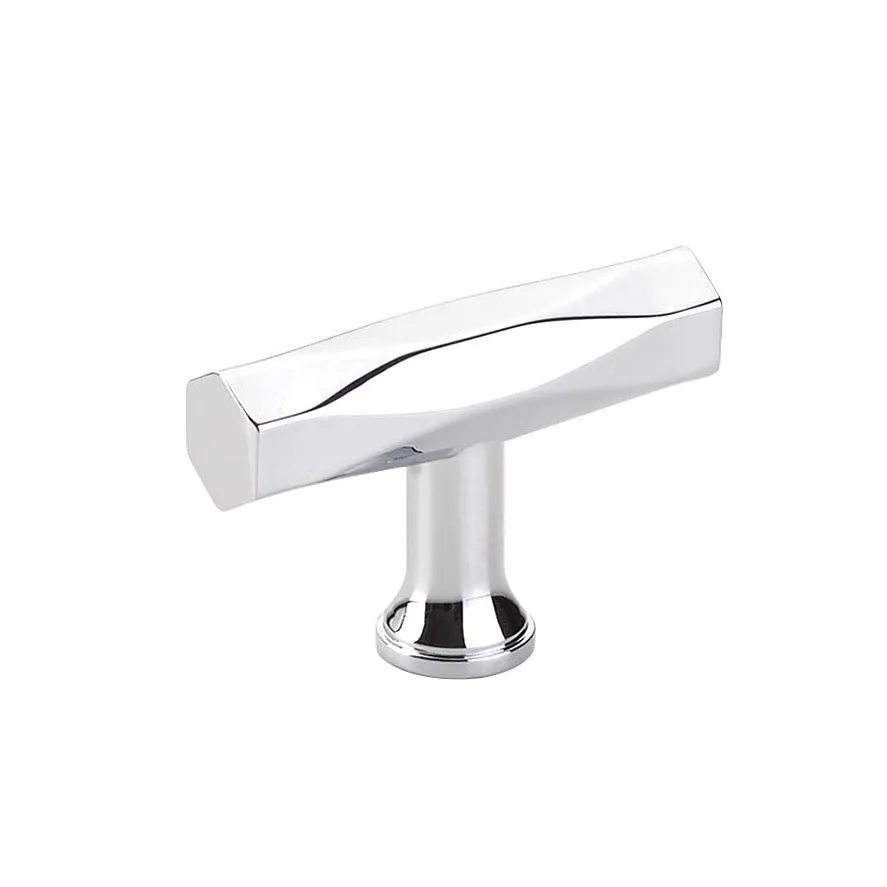 T-Bar "American Designer" Drawer Pulls in Polished Chrome
