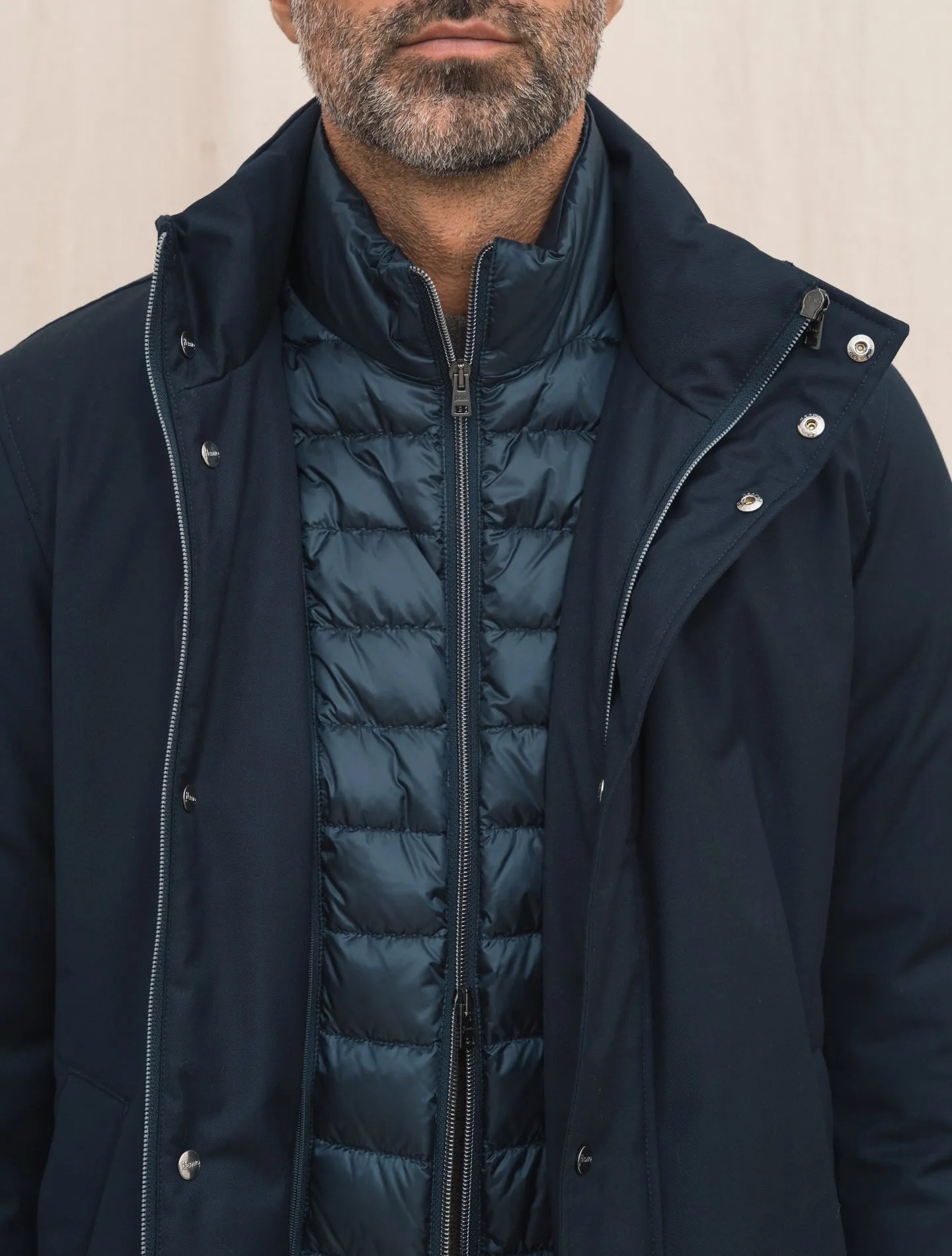 Ulta Light Padded Carcoat Navy