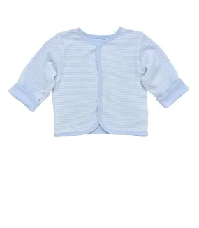 Under The Nile Organic Reversible Cardigan - Pale Blue