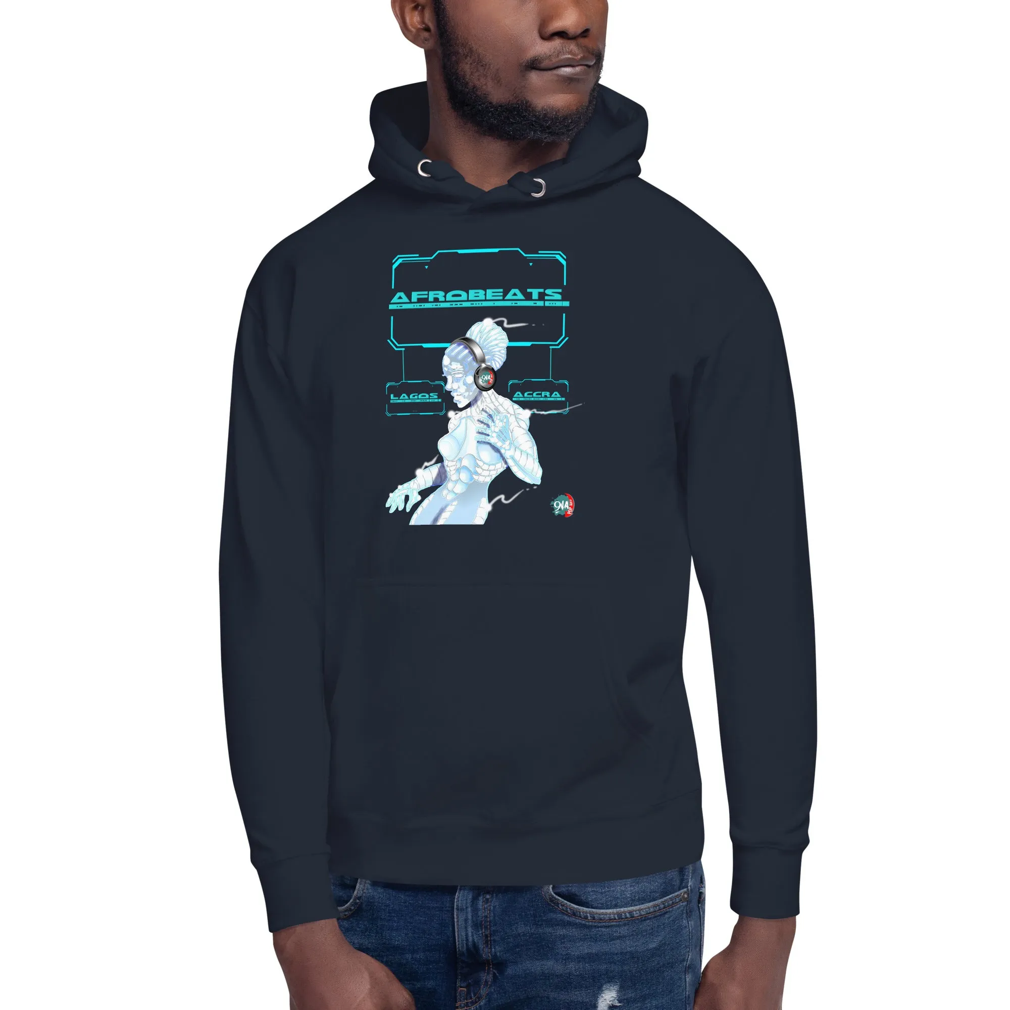 Unisex graphic Hoodie Cyber Dancer Afrobeats