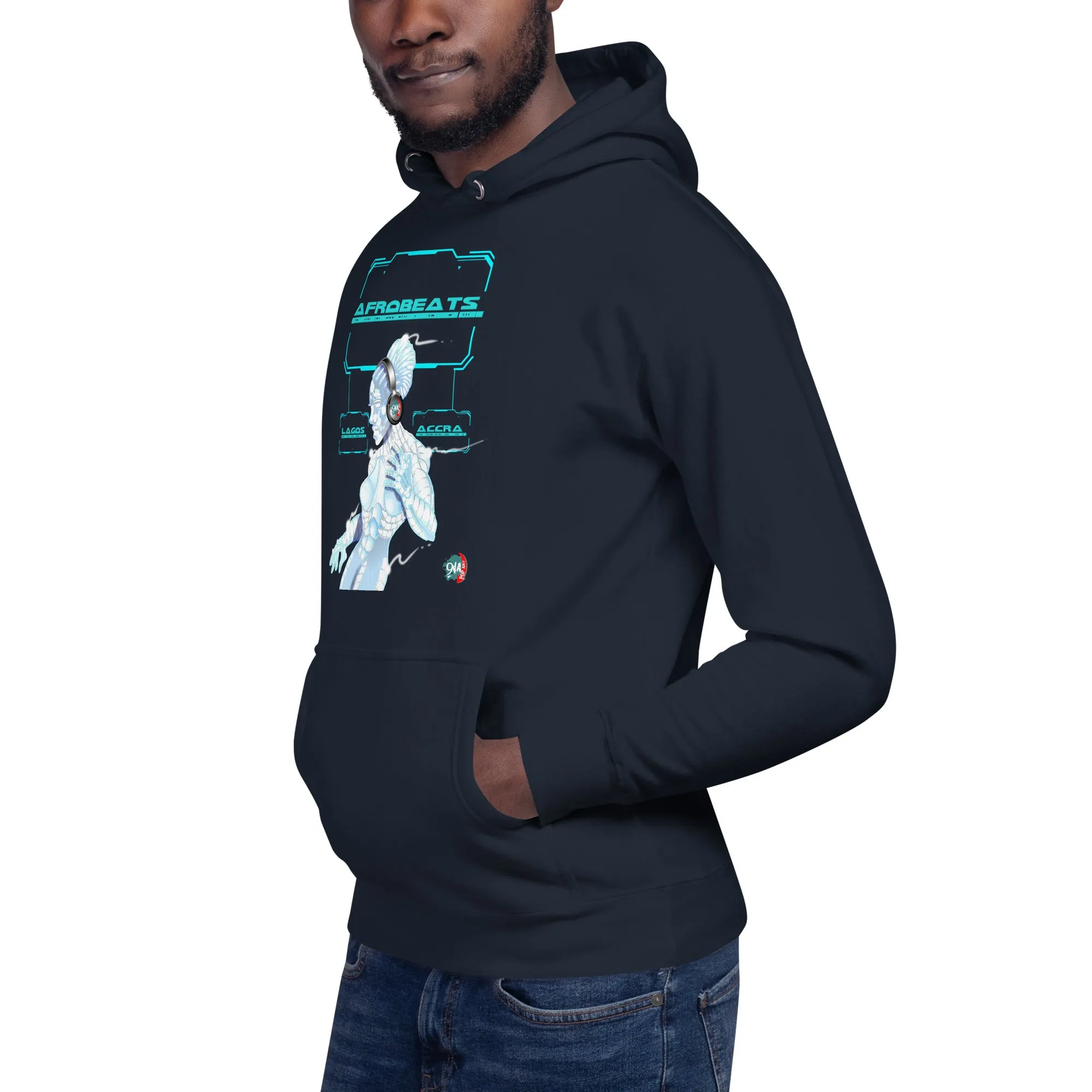 Unisex graphic Hoodie Cyber Dancer Afrobeats