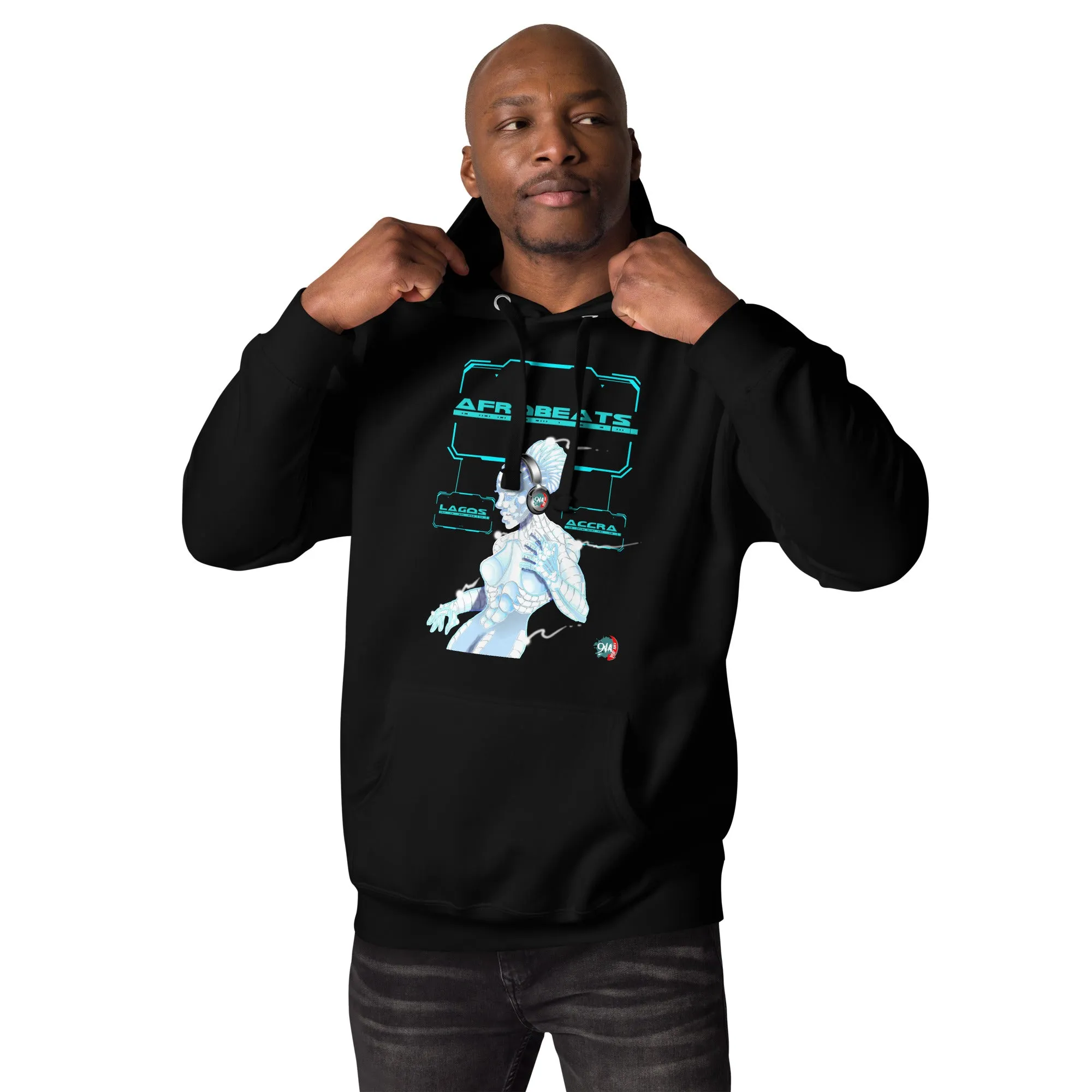 Unisex graphic Hoodie Cyber Dancer Afrobeats