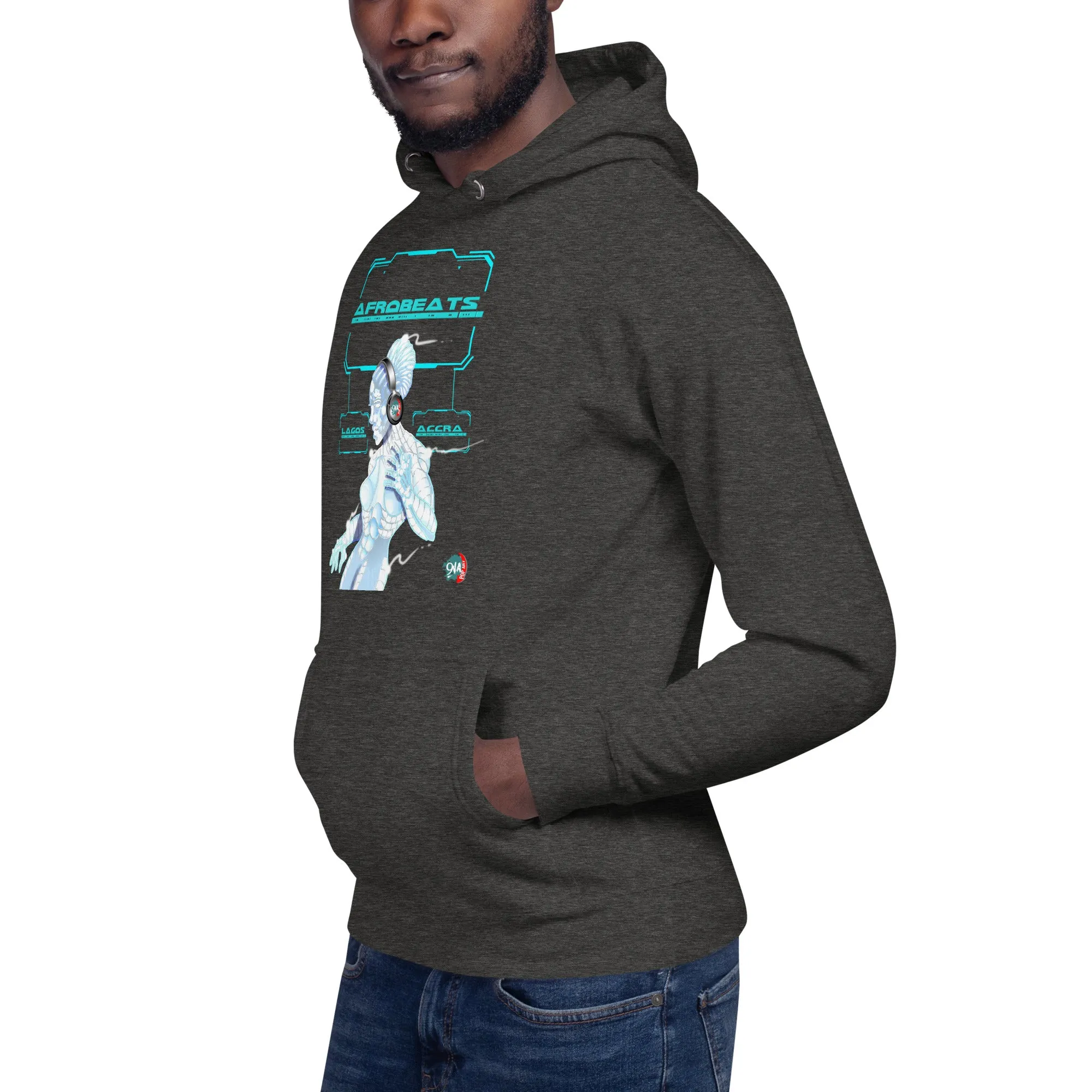 Unisex graphic Hoodie Cyber Dancer Afrobeats