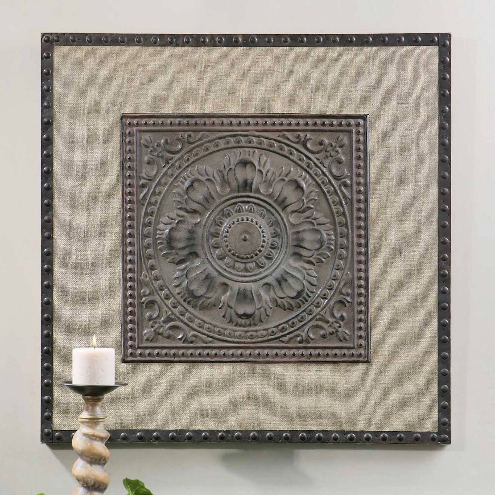 Uttermost Filandari Stamped Metal Wall Art