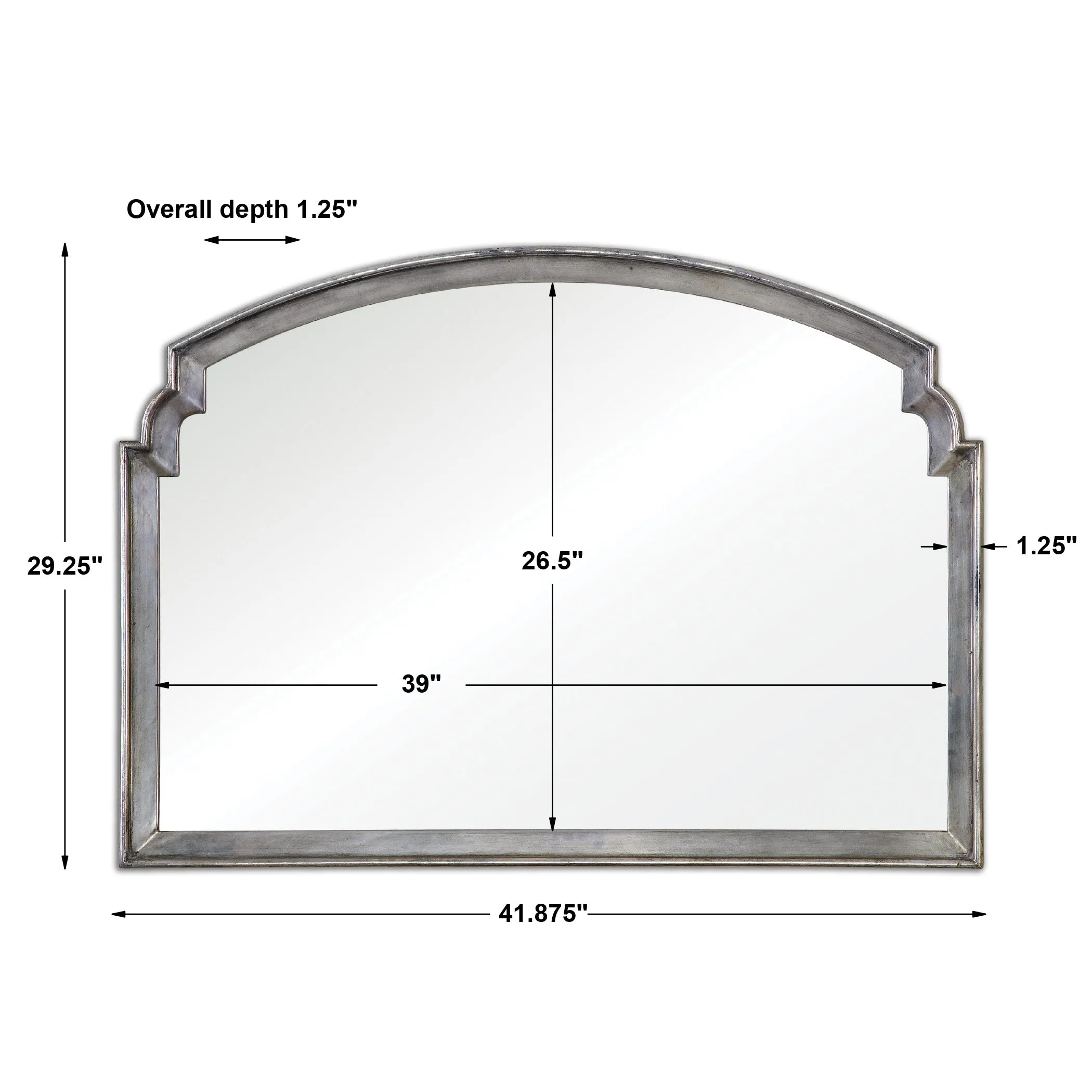 Uttermost Via Della Silver Mirror