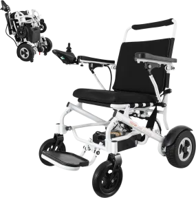 Vevor Electric Wheelchair 20" Width Foldable with 300 lbs. Capacity 3.7 MPH 12.5 Mile Range New