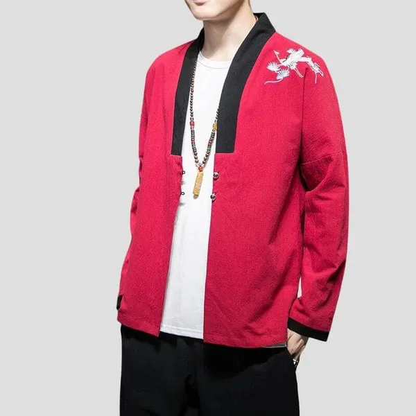 WLS Sentisu Cardigan Red