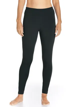 Women's Deep Water Swim Tights  | Black