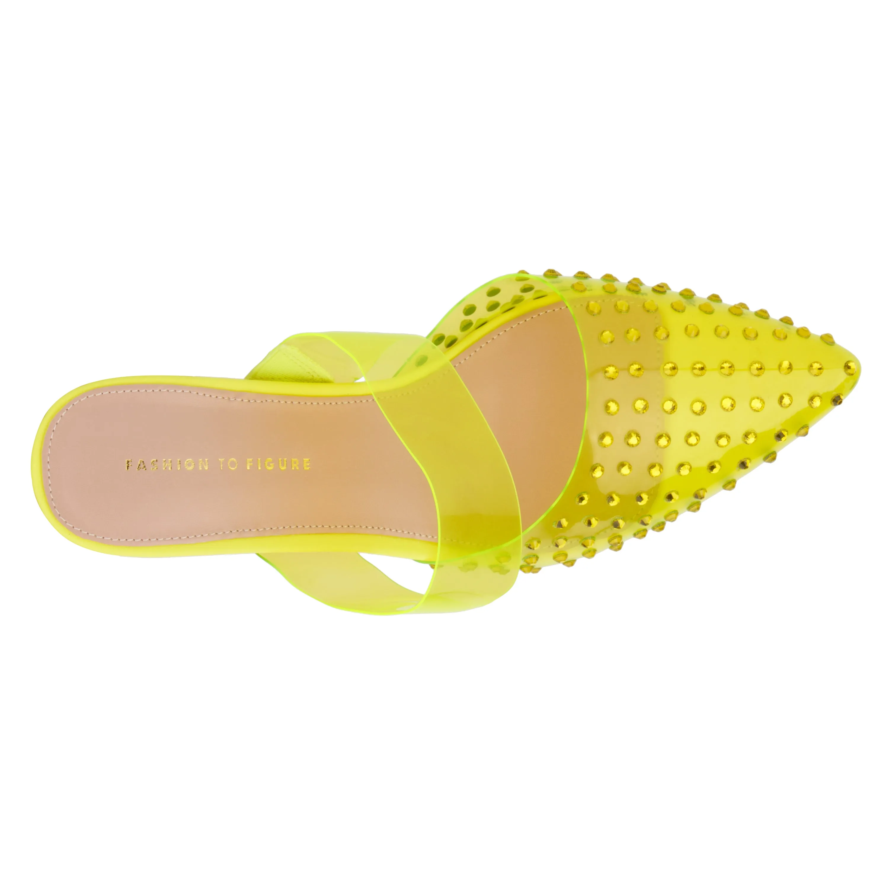 Women's Jazz Heel Pump - Wide Width Flared Heels