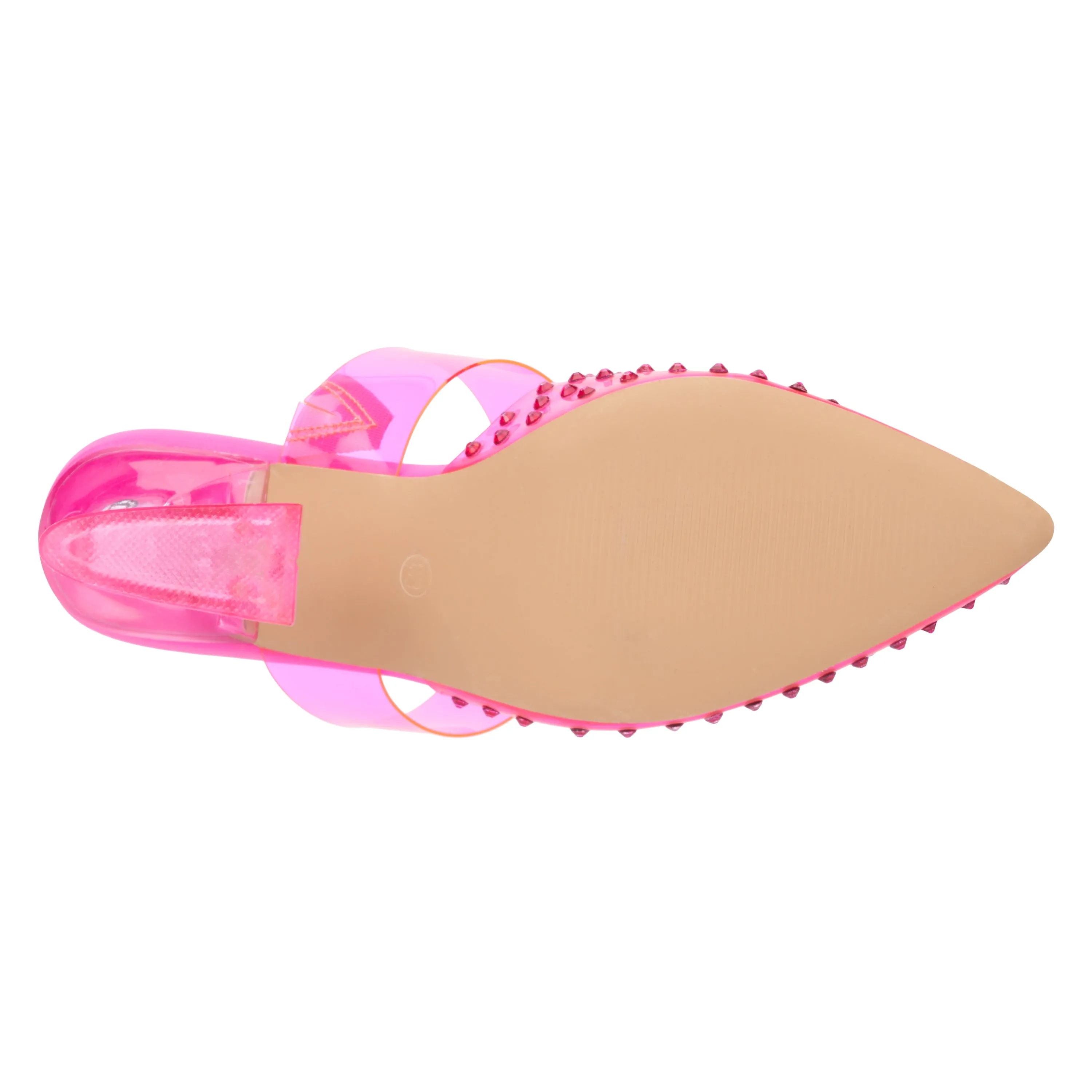 Women's Jazz Heel Pump - Wide Width Flared Heels