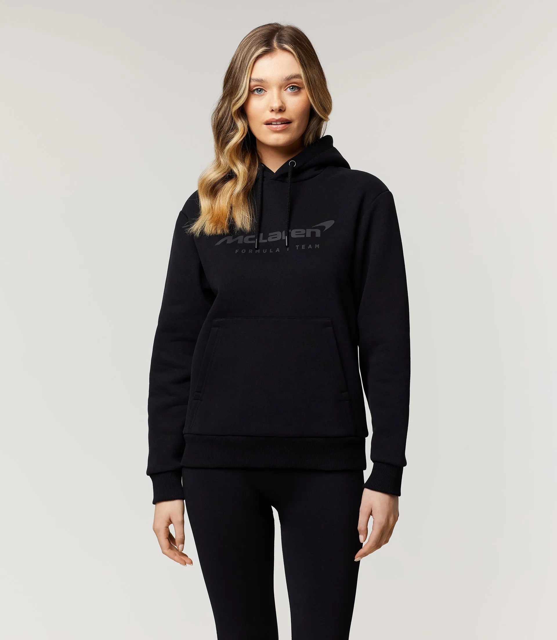 WOMENS TEAM CORE ESSENTIALS HOODIE Black
