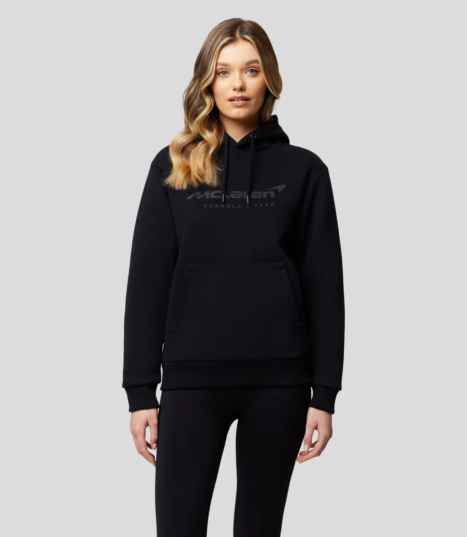 WOMENS TEAM CORE ESSENTIALS HOODIE Black